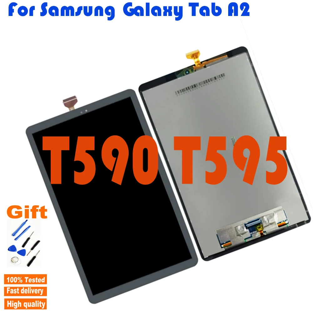 

10,5 ''для Samsung Galaxy Tab A2 T590 T595 SM-T595 SM-T590 ЖК-дисплей, панель экрана монитора, сенсорный экран, полная сборка, замена