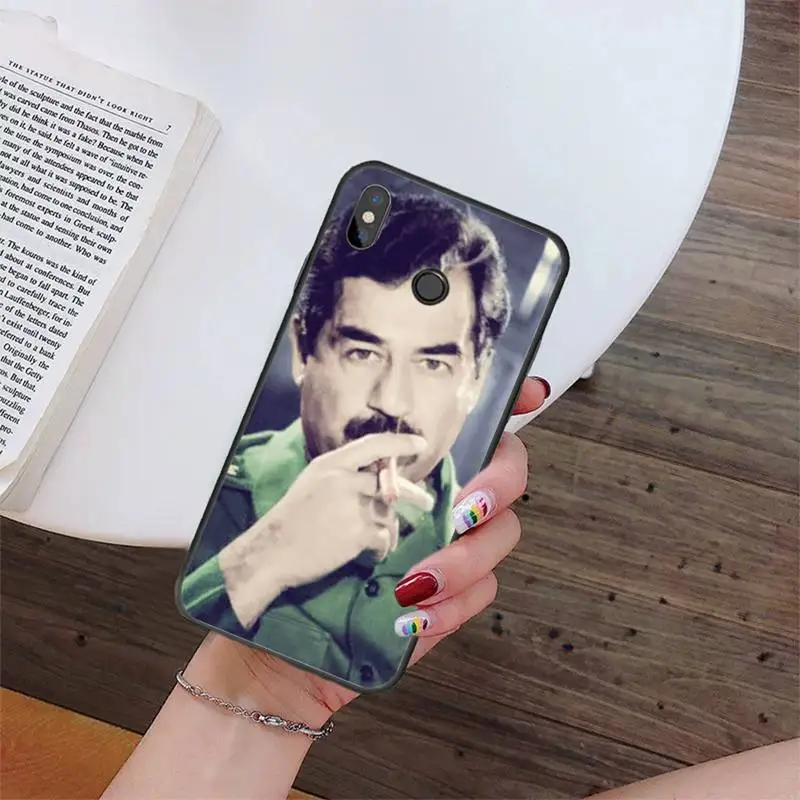 

Saddam Hussein Iraq Arabic Phone Cases For Xiaomi Redmi Note7 Pro Note8 Pro 8T Note9 9S Redmi8 8A Note10 Pro 9C X3