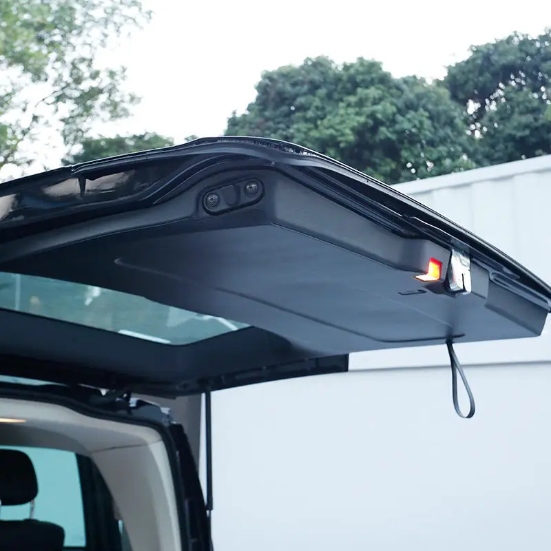 

High quality Auto parts black Carbon fiber stickers Tailgate anti-kick film for VITO/V-class 2016 2019