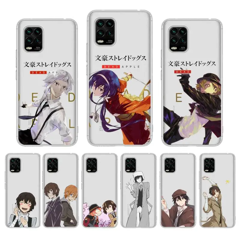 

Japan Anime Bungou Stray Dogs Dazai Osamu Phone Case For Redmi Note 5 7A 10 9 8 plus pro 9A K20 for Xiaomi 10Pro 10T 11 Capa