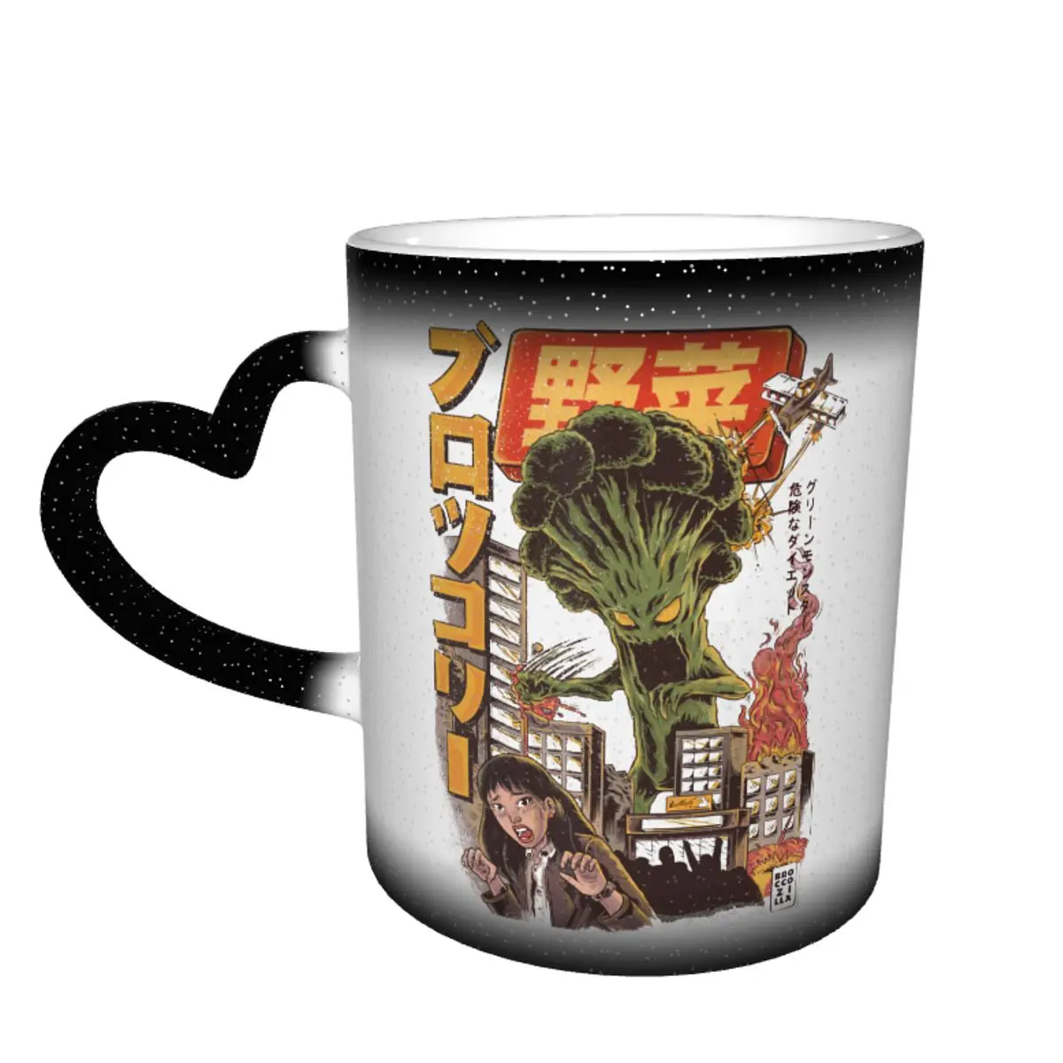 

Japanese Anime Mug Cereal The Changes Color Mug Wholesale Colored Ceramic Cups
