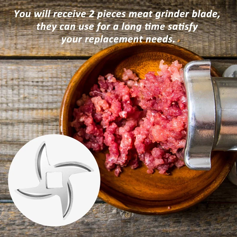 Набор лезвий для мясорубки из нержавеющей стали 2 шт. Размер 12 | Бытовая техника