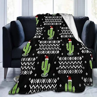 mexican ugly sweater christmas ultra soft micro fleece blanket couch for adults or kids