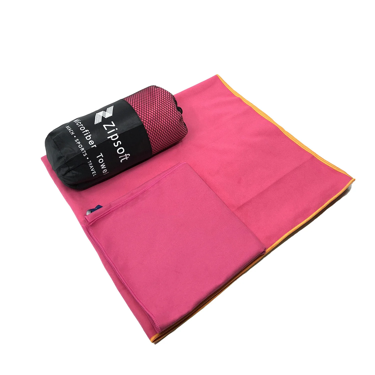 

Microfiber Double-Sided Velvet 2-Piece Beach Bath Towel Portable Travel Swimming Towel Sports Towel Toalla Playa Bath Blanket