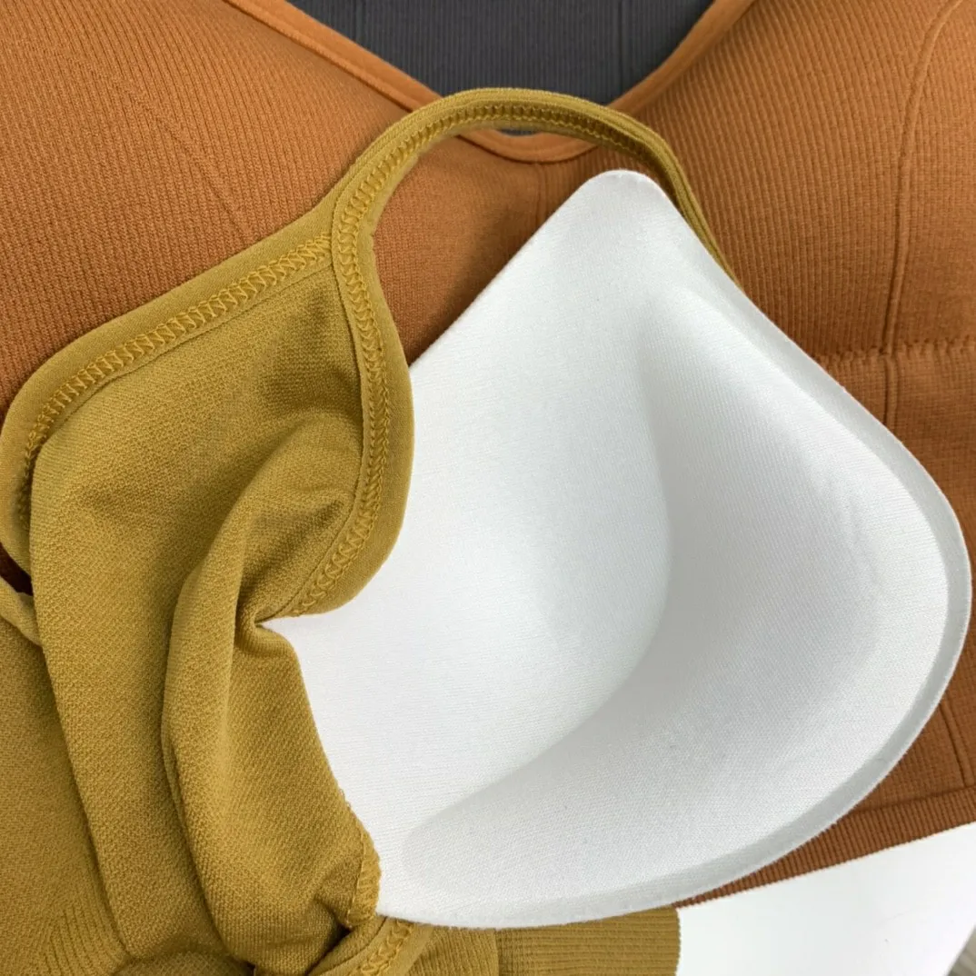 Высококачественная u-образная красивая летняя майка на бретельках топ в