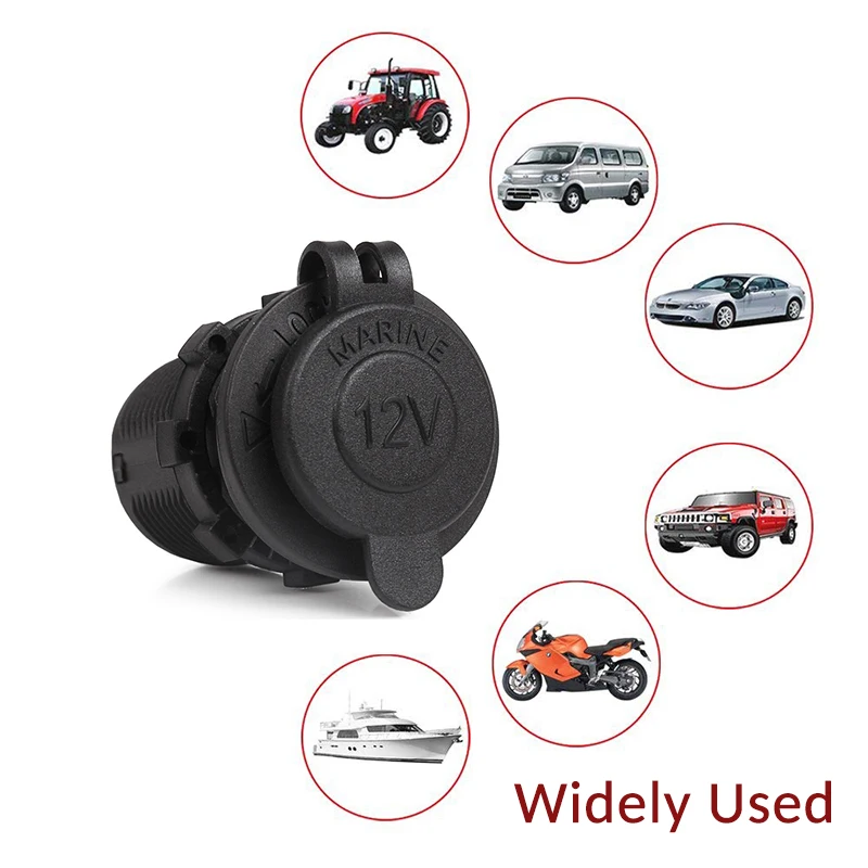 12 В водонепроницаемый прикуриватель гнездо для автомобиля лодки мотоцикла