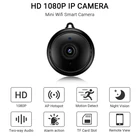 Мини Wi-Fi IP-камера HD 1080P, Беспроводная внутренняя камера безопасности, ночное видение, двухстороннее аудио, обнаружение движения, Радионяня Com