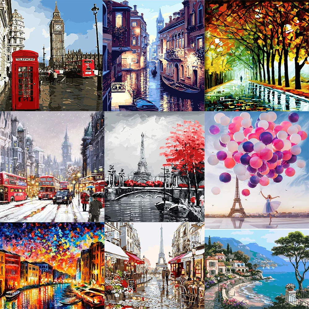 Картина по номерам на холсте сделай сам|Картины номерам| |