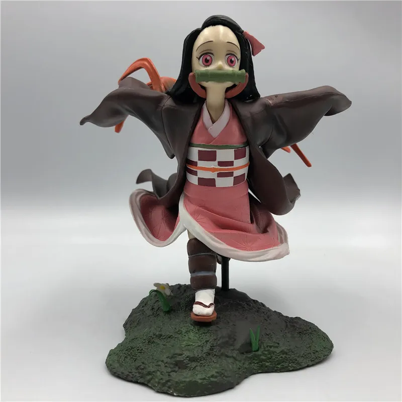 

13cm Demon Slayer Kimetsu No Yaiba Kamado Nezuko Running Ver. PVC Figure Collectible Model Toy