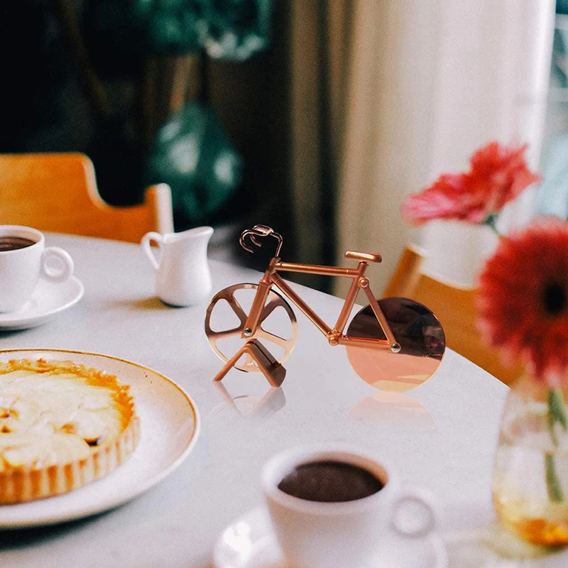 

Необычные технические ножи, супер антипригарный велосипед из нержавеющей стали, новая милая форма для пиццы, кухонные инструменты для резк...