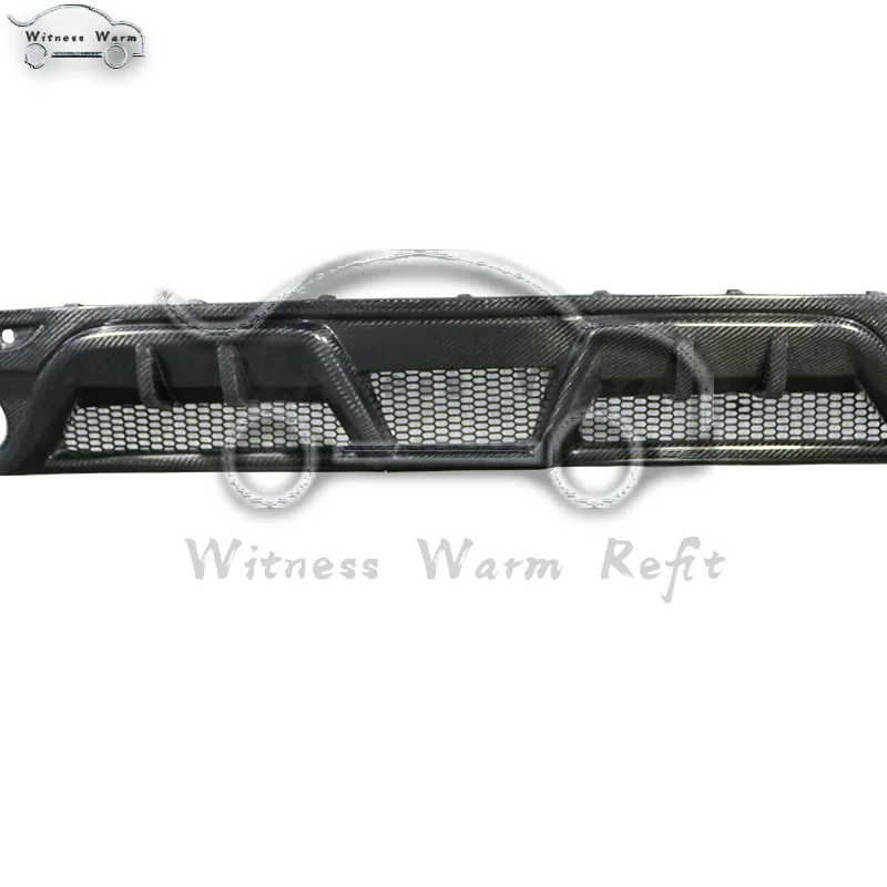 Задний диффузор бампера спойлер из углеродного волокна задний для Ford Mondeo 2013 2014 2015