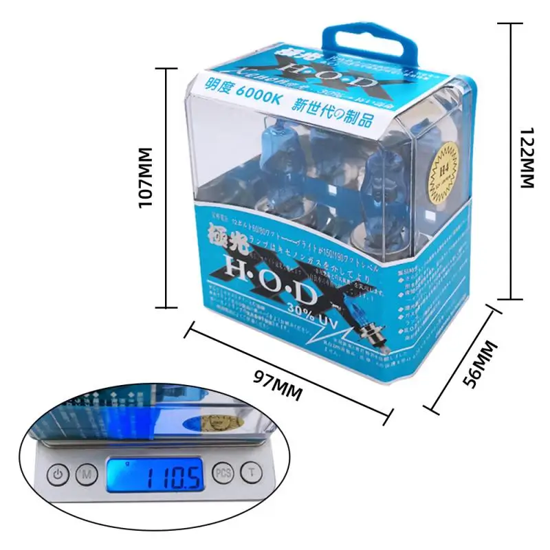 100 Вт 12 в супер яркая HOD ксеноновая лампа автомобильный светильник H1 H3 H4 H7 H8 H9 H11 9005