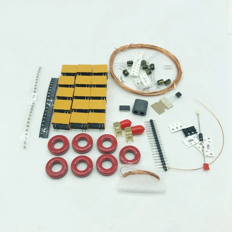 Последняя версия DIY наборы 1 8 50 МГц ATU 100Mini автоматический антенный тюнер от N7DDC