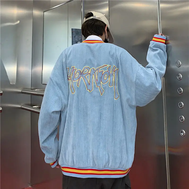 

2021 spring and autumn hot style jacket women all-match baseball uniform wind jacket retro student Korean version loose