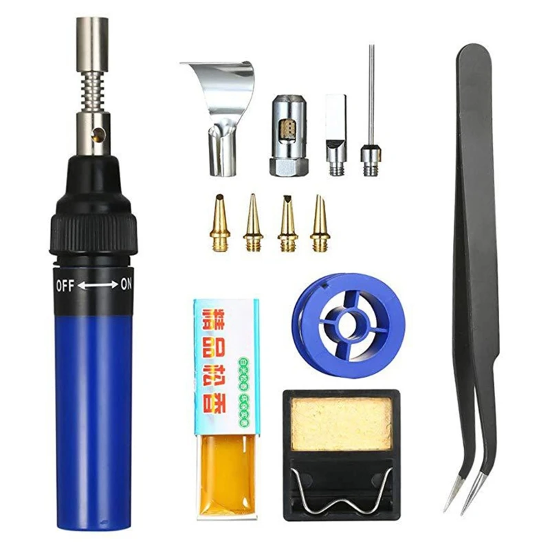 

Gas Welder Electric Welding Tool Cordless Gas Soldering Iron Set Combination Hand Tools Kit Welding Equipment