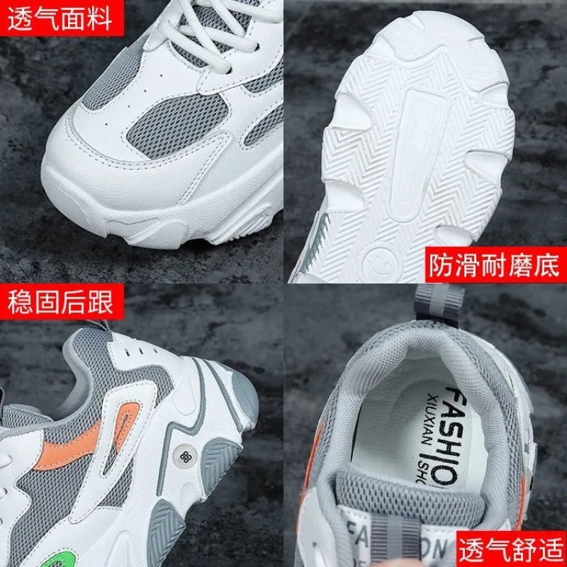 

2020 New Sneakers Trendy Casual Breathable Shoes Platform Dad Shoes Ladies Trainers Female Shoes
