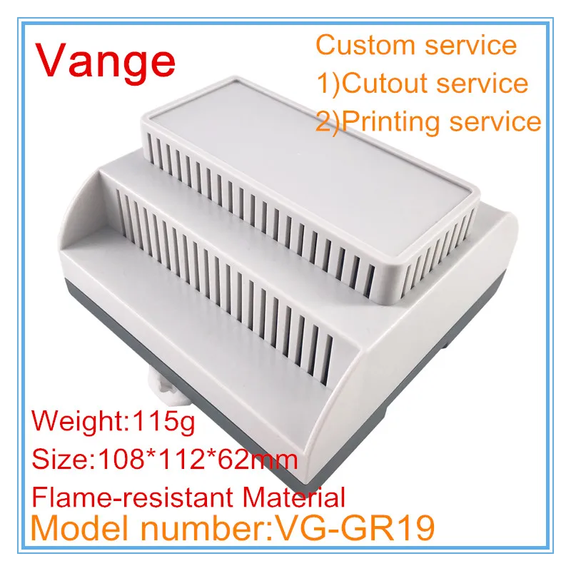 1pcs/lot extruded injection box 108*112*62mm ABS fireproof plastic project case for electronic encoder equipment | Обустройство дома
