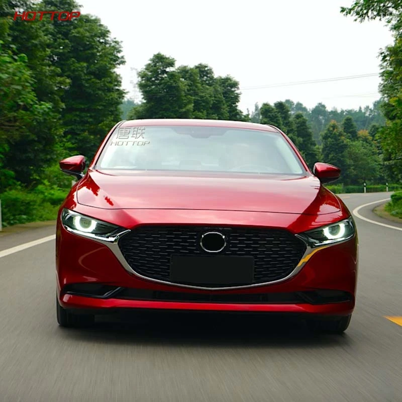 ABS Серебряная накладка на капот автомобиля передняя крышка для Mazda 3 Axela 2020 |