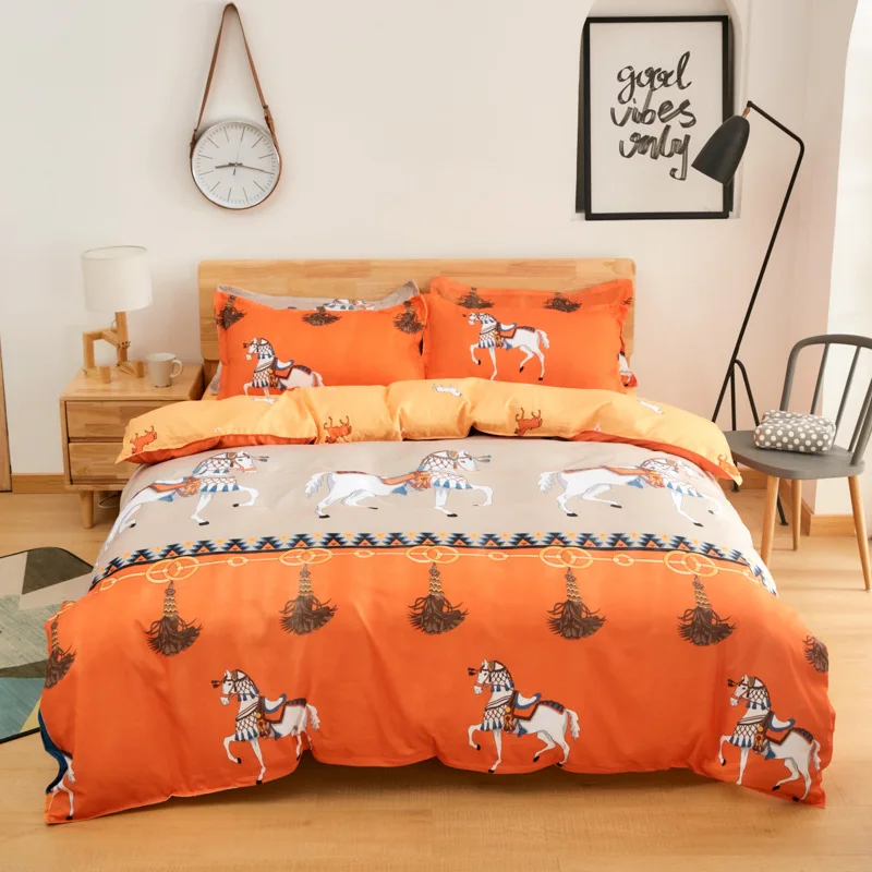 

Four-piece Bedding Set, Three-piece Duvet Cover