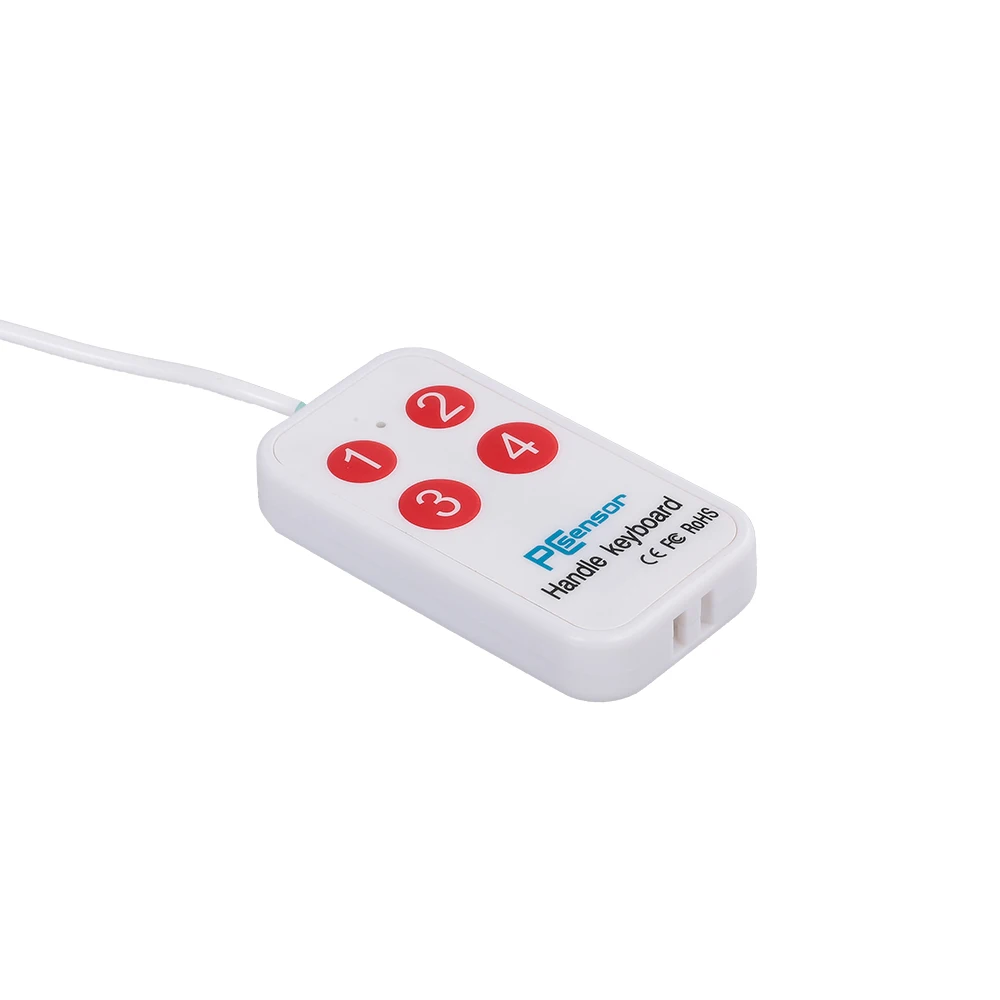 4 клавиатуры USB с ручкой эргономичных поддержка пользовательских настроек кнопок