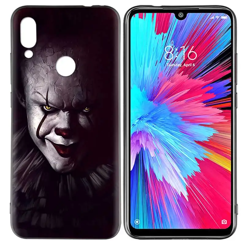 AX-010 Чехол Coque для Xiaomi mi 9 9T A3 Lite Red mi Note 7 K20 CC9e 6 5 7A 6A F1 Pro, чехол для телефона, чехол для телефона, чехол Pennywise Clown Horror - Цвет: AX-010