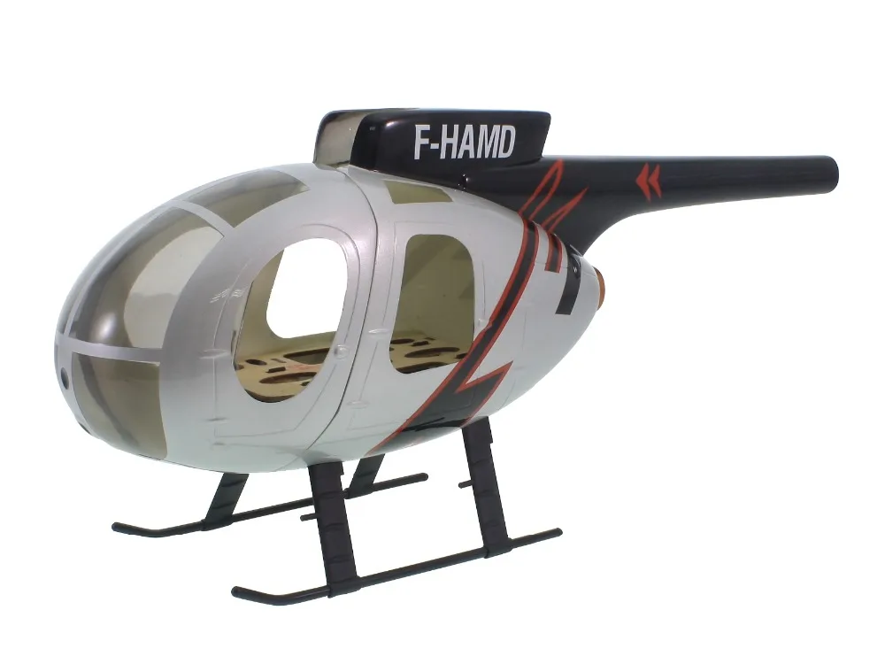 450 масштаб huge MD500E Fuselage для выравнивания T-REX450 вертолета