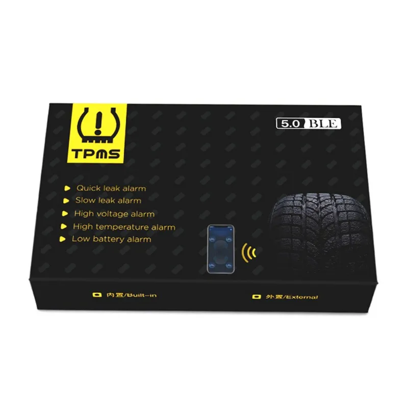 OBDIICAT V101B для IOS Android телефон датчик давления в шинах TPMS Bluetooth/4 0 универсальный