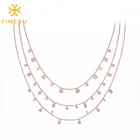 Ожерелье-чокер из нержавеющей стали, с квадратной цепочкой