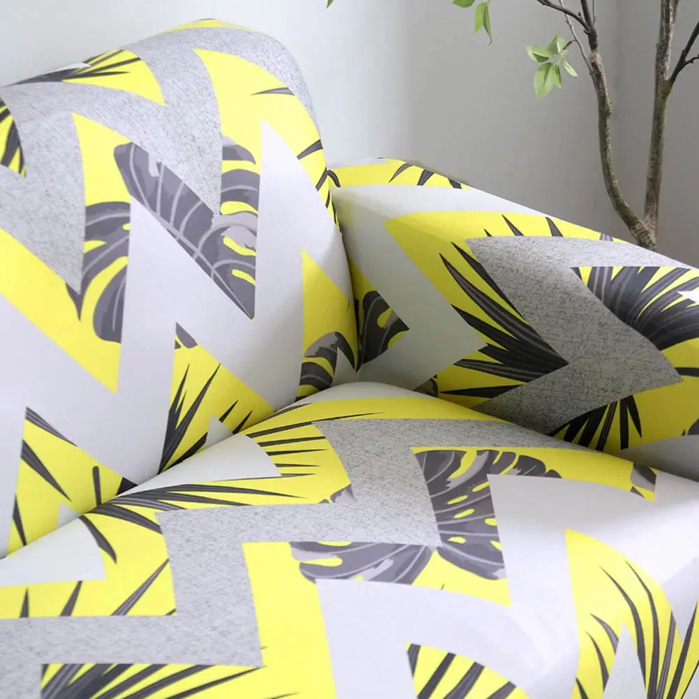 Чехол с цветочным принтом(L Секционный или Loveseat или Coner) чехол для дивана все включено чехол для дивана плотная эластичная пленка