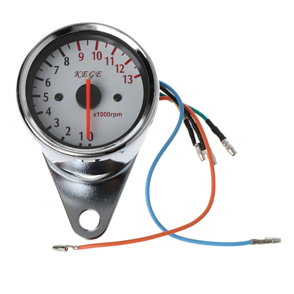 Универсальный Аналоговый тахометр для скутера 13000 об/мин|analog tachometer|scooter gaugestachometer
