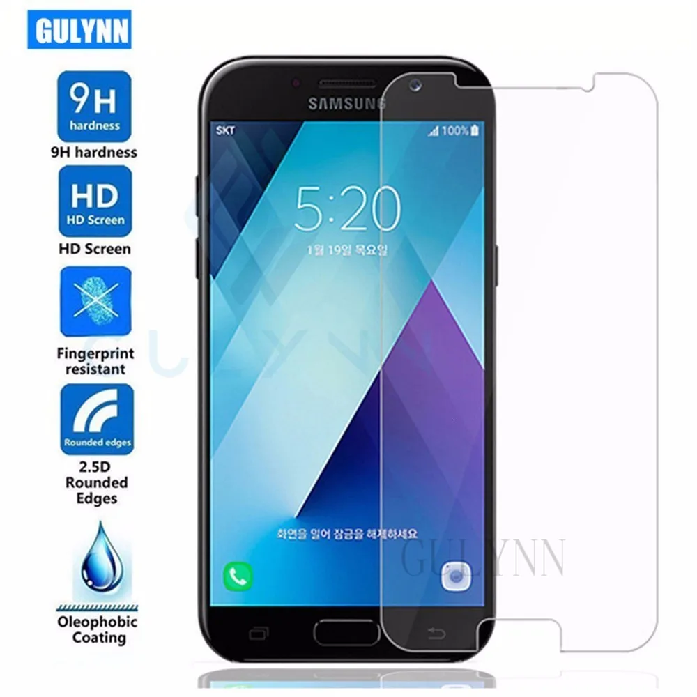 HD Защитное стекло для samsung Galaxy A5 A3 A7 9H закаленное стекло для A6 A8 J6 J4 Plus Защитная пленка для экрана