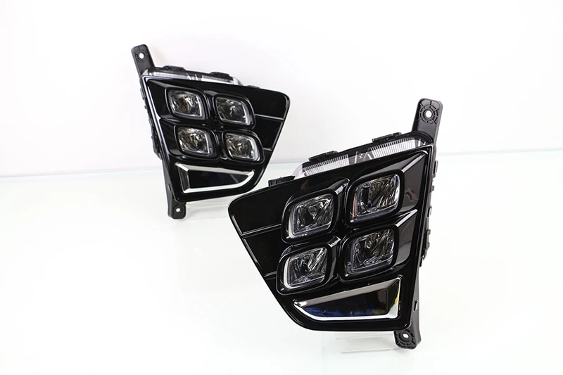 Автомобильные аксессуары Водонепроницаемый ABS 12 В Светодиодный дневной ходовой