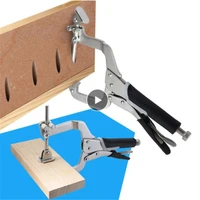 12 inch multi hand tools woodworking c clamp adjustable right angle 2 in 1 clamp welding carpentry tool pocket hole face clamp m