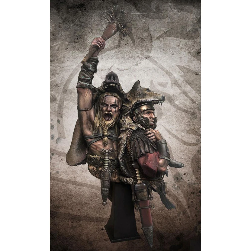 Новая несобранная коллекция 1/9 года фантазийный мужской бюст в старинном