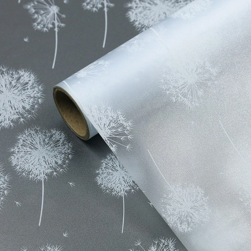 

LUCKYYJ Privacy Frosted Window Film Vinyl Self-adhesive Glass Film Anti UV Window Stickers for Home Bathroom Office Decoration