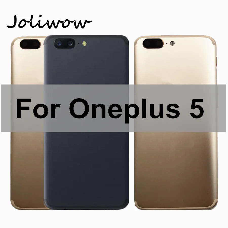 Крышка аккумулятора для Oneplus 5 A5000 корпус кнопки регулировки громкости sim карта on