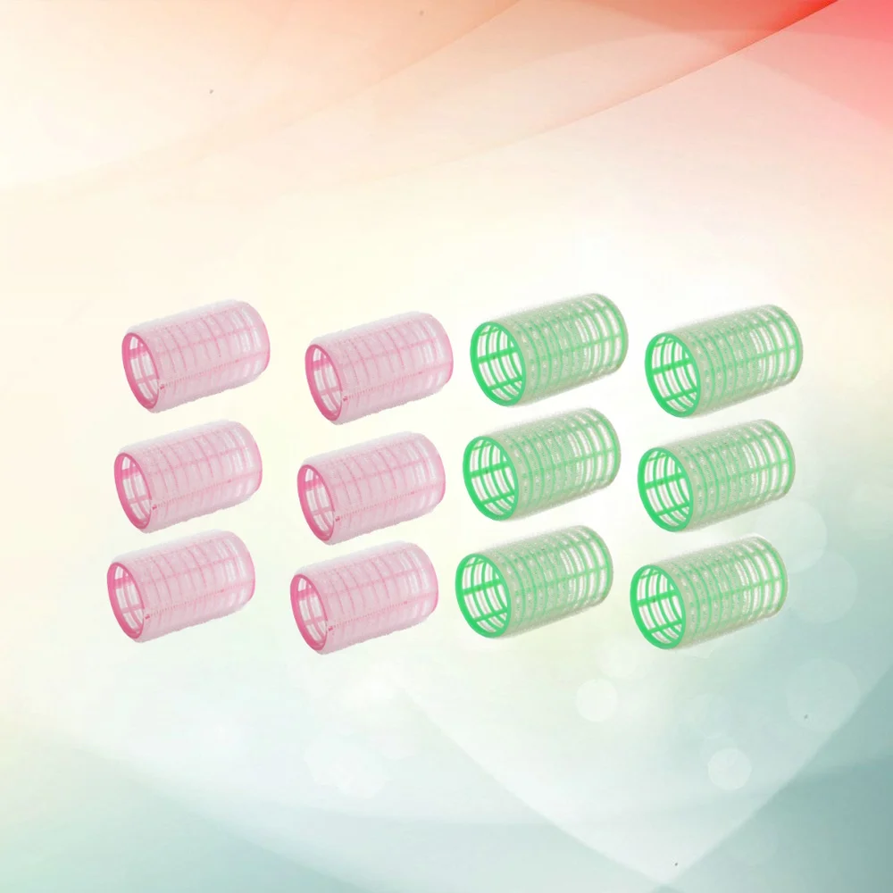 Профессиональные бигуди для волос 12 шт. портативные самоклеящиеся большие