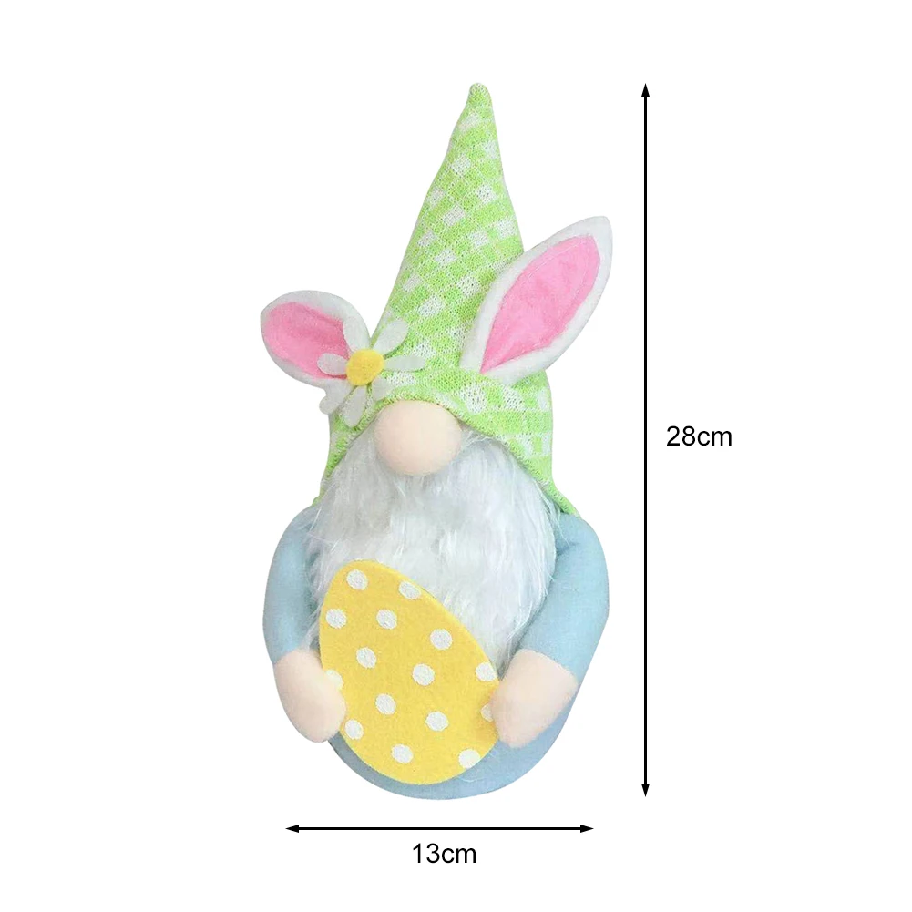 

High-Quality Materials Easter Bunny Gnome Faceless Doll Plush Dwarf Home Decorations Tabletop Ornaments Kids Toy Creative Gift