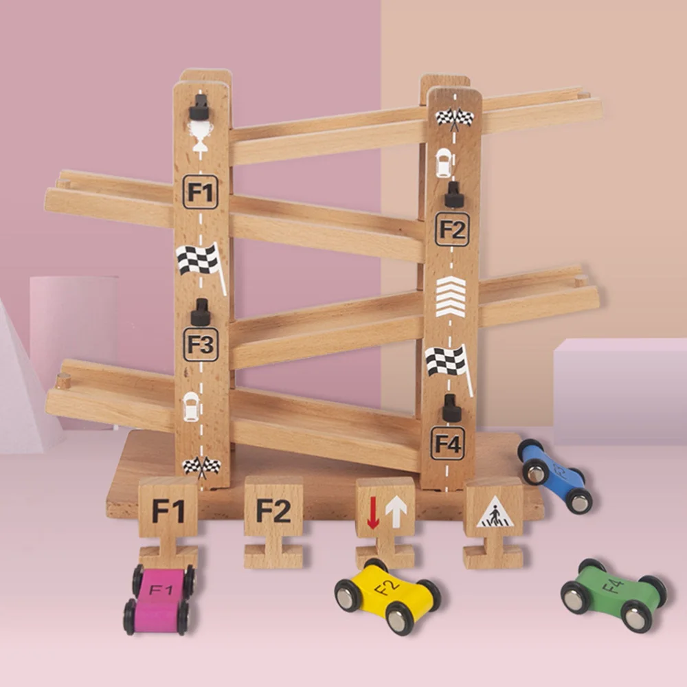 1 Set Exquisite Adorable Educational Toy Children Inertia Car Scooter Track Cognitive | Игрушки и хобби