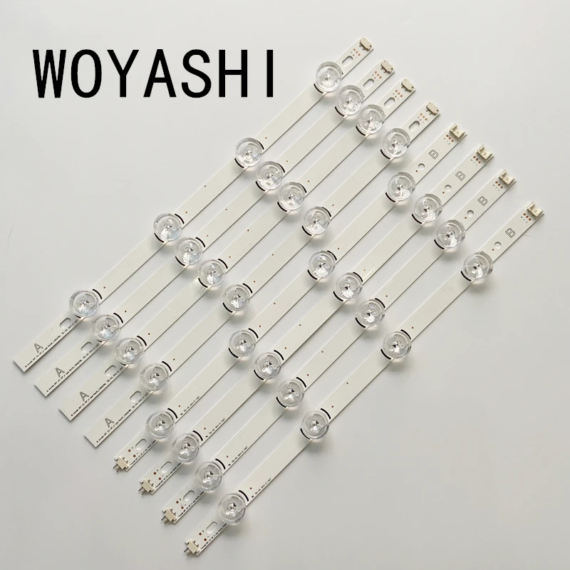 8 шт./лот новинка 100% светодиодный фонарь с полной подсветкой для 39 дюймового