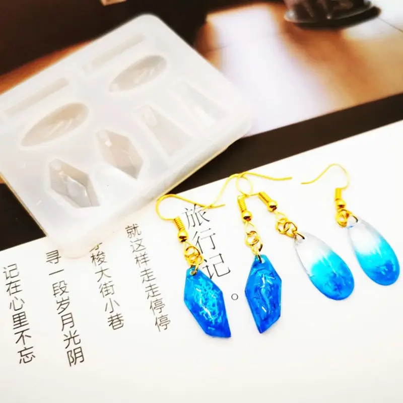 Ручной работы Ушные Крючки Клип эпоксидной Материал посылка &quotсделай сам&quot с