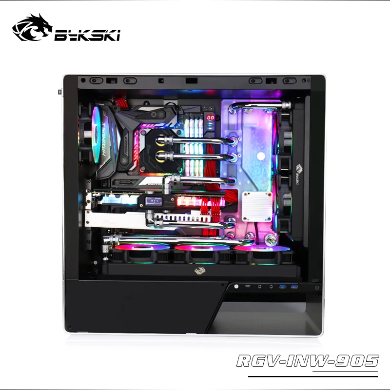 Bykski Distro Plate комплект водяного охлаждения для шасси INWIN 905 RGV-INW-905 | Компьютеры и офис