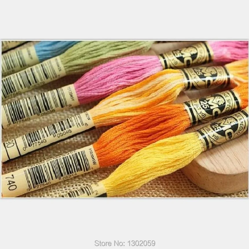 150 шт. DMC Вышивка крестом нить Выберите любой цвет | Дом и сад