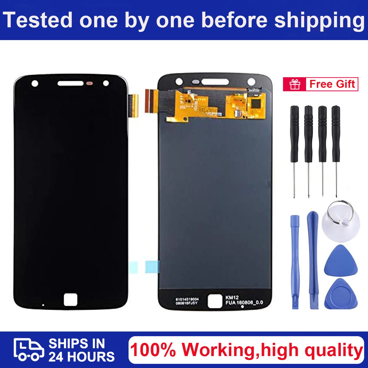 

5.5" Original LCD For Motorola Moto Z Play XT1635 XT1635-02 Zplay LCD Display and Touch Screen Digitizer Assembly Parts+Tools