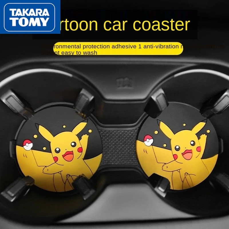 

Милый нескользящий автомобильный коврик TAKARA TOMY с покемоном Пикачу