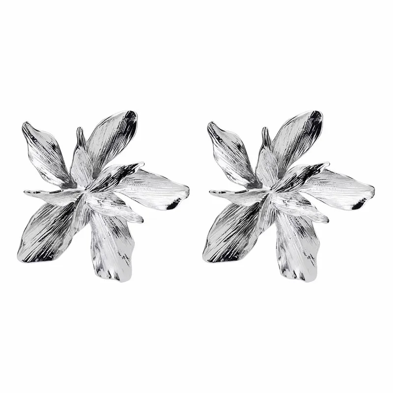 ZCHLGR золотые Висячие серьги для женщин эффектные большие геометрический