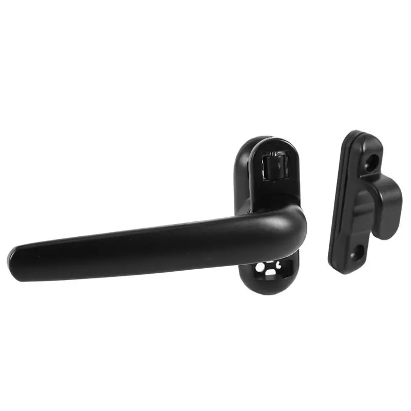 Promotion! Door and Window Handle Lock Casement Wheel Black |