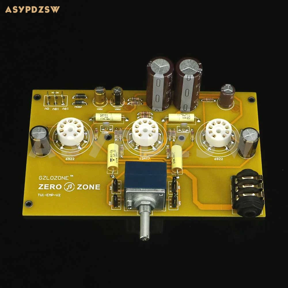 TU1 EMP V2 6922 + 12AT7 ламповый усилитель для наушников PCB/DIY Kit/готовая плата (без