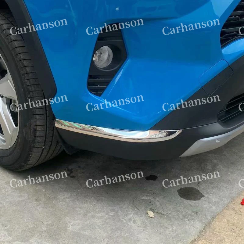Для Toyota RAV4 для Previa Rav 4 2020 автомобилей спереди и сзади Угловые кромки Защитная