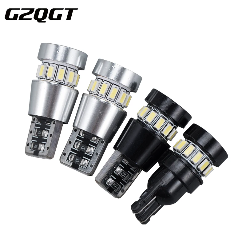 10 шт. автомобильный T10 светодиодный w5w 3014 18SMD Желтый Янтарный для поворота